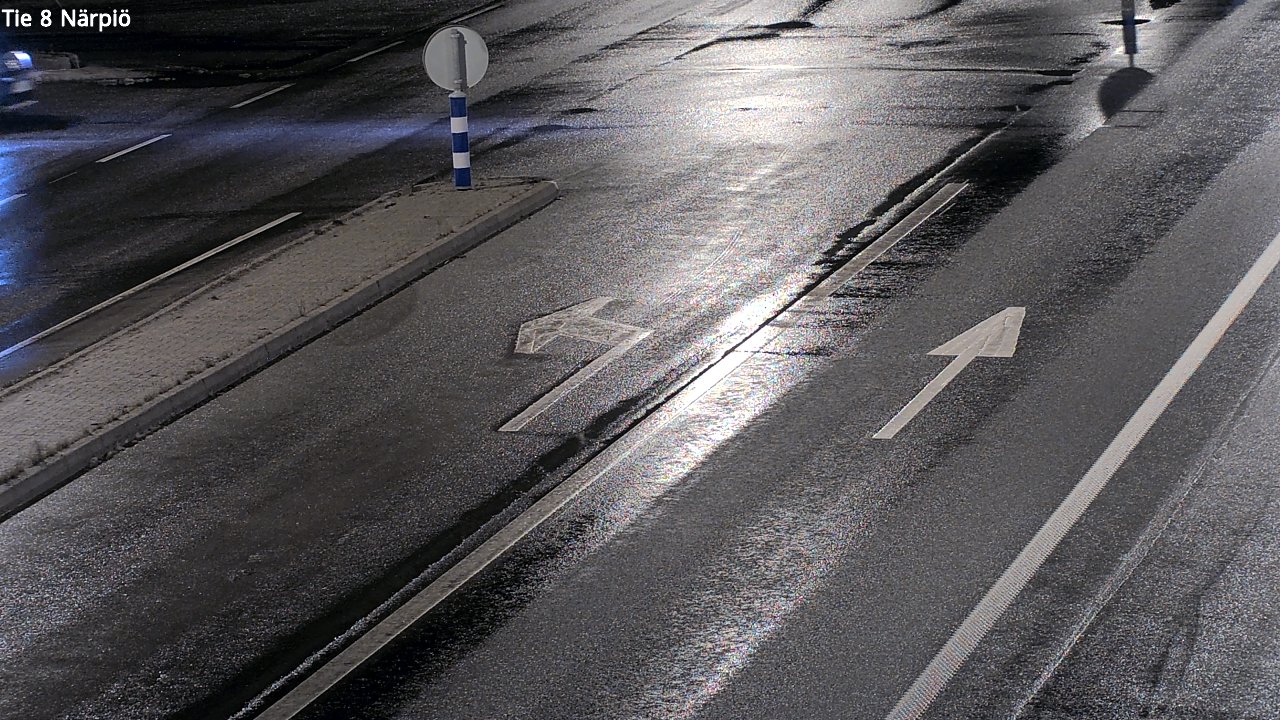 Weather Camera Image Väg 8 Närpes, Närpiö, Pohjanmaa