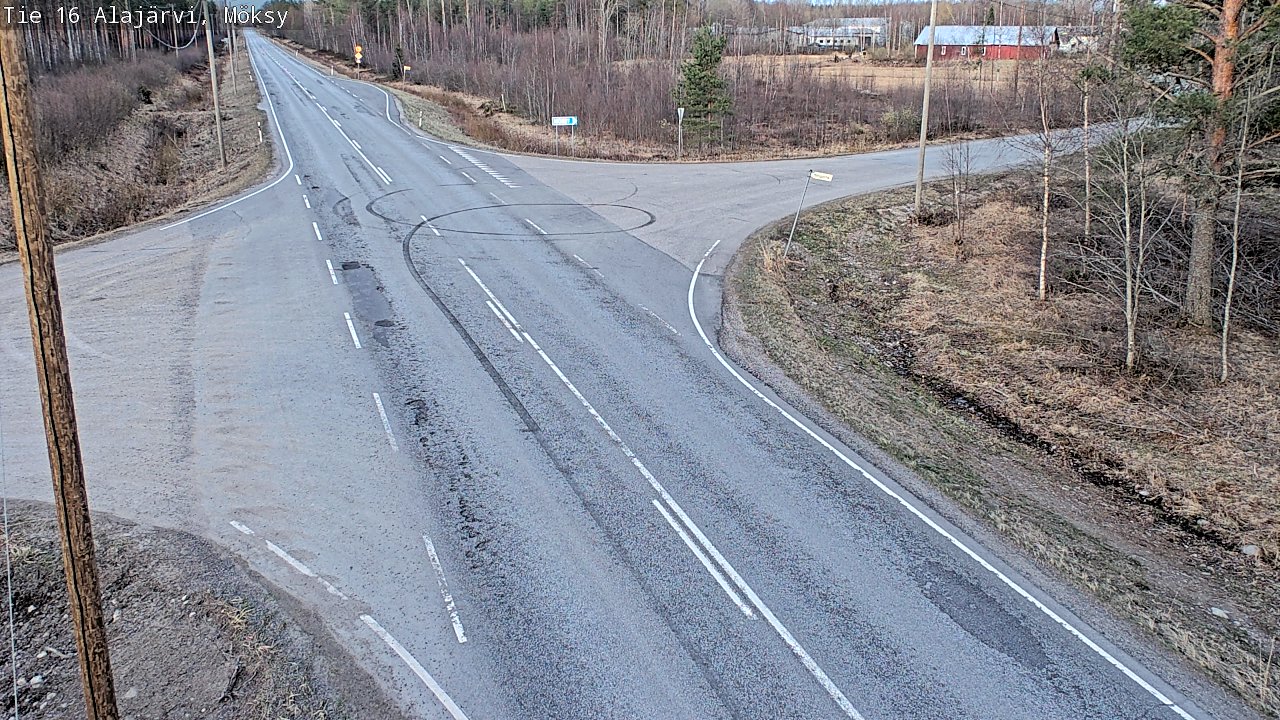 Kelikamerat Kuva Tie 16 Alajärvi, Möksy, Alajärvi, Etelä-Pohjanmaa