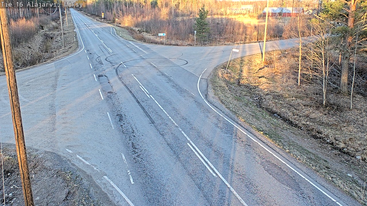 Kelikamerat Kuva Tie 16 Alajärvi, Möksy, Alajärvi, Etelä-Pohjanmaa