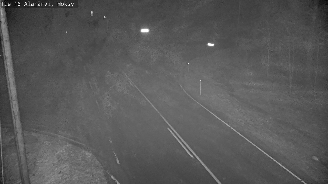 Weather Camera Image Road 16 Alajärvi, Möksy, Alajärvi, Etelä-Pohjanmaa