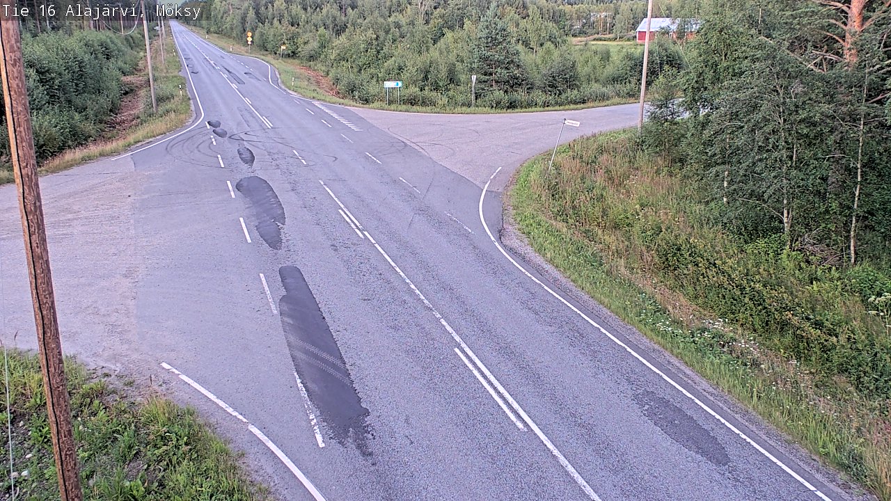 Kelikamerat Kuva Tie 16 Alajärvi, Möksy, Alajärvi, Etelä-Pohjanmaa