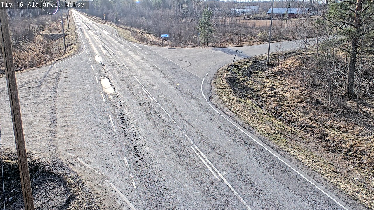 Kelikamerat Kuva Tie 16 Alajärvi, Möksy, Alajärvi, Etelä-Pohjanmaa