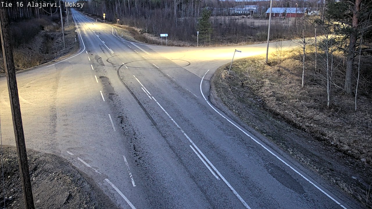 Kelikamerat Kuva Tie 16 Alajärvi, Möksy, Alajärvi, Etelä-Pohjanmaa