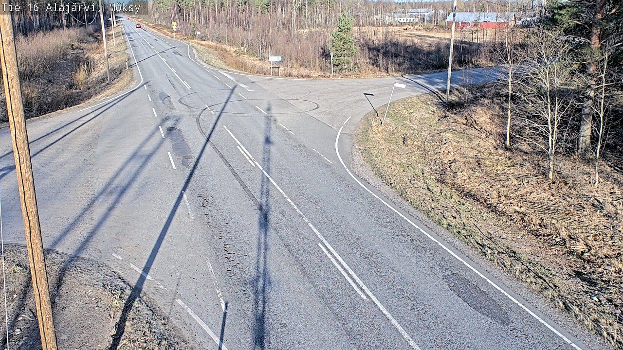 Kelikamerat Kuva Tie 16 Alajärvi, Möksy, Alajärvi, Etelä-Pohjanmaa