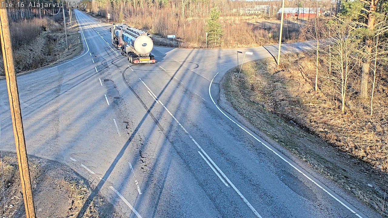 Kelikamerat Kuva Tie 16 Alajärvi, Möksy, Alajärvi, Etelä-Pohjanmaa
