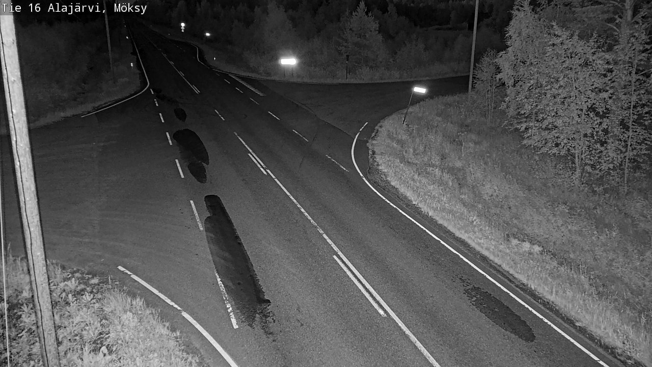 Kelikamerat Kuva Tie 16 Alajärvi, Möksy, Alajärvi, Etelä-Pohjanmaa