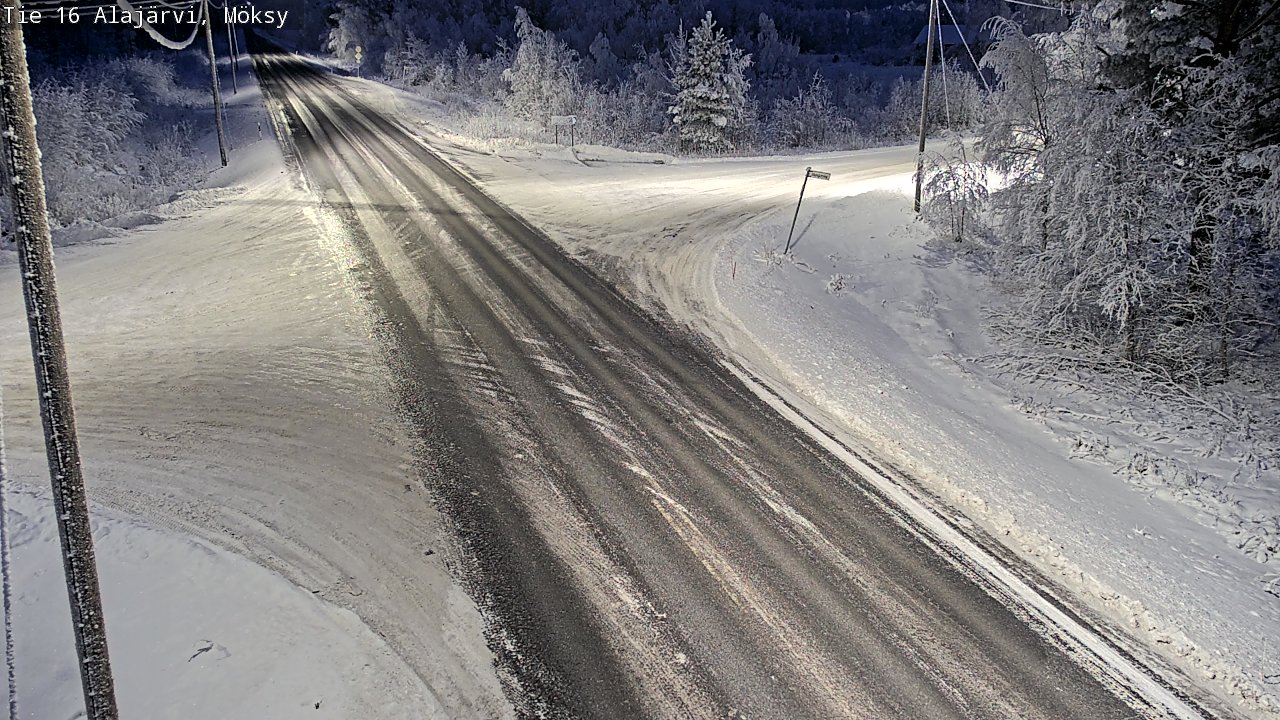Kelikamerat Kuva Tie 16 Alajärvi, Möksy, Alajärvi, Etelä-Pohjanmaa