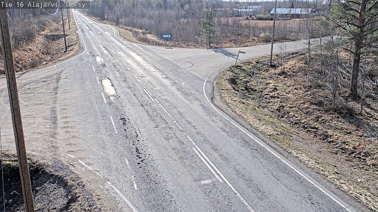 Kelikamerat Kuva Tie 16 Alajärvi, Möksy, Alajärvi, Etelä-Pohjanmaa