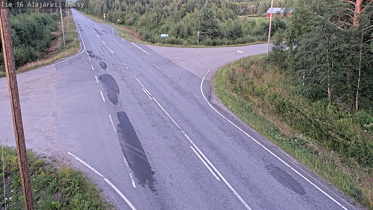 Kelikamerat Kuva Tie 16 Alajärvi, Möksy, Alajärvi, Etelä-Pohjanmaa