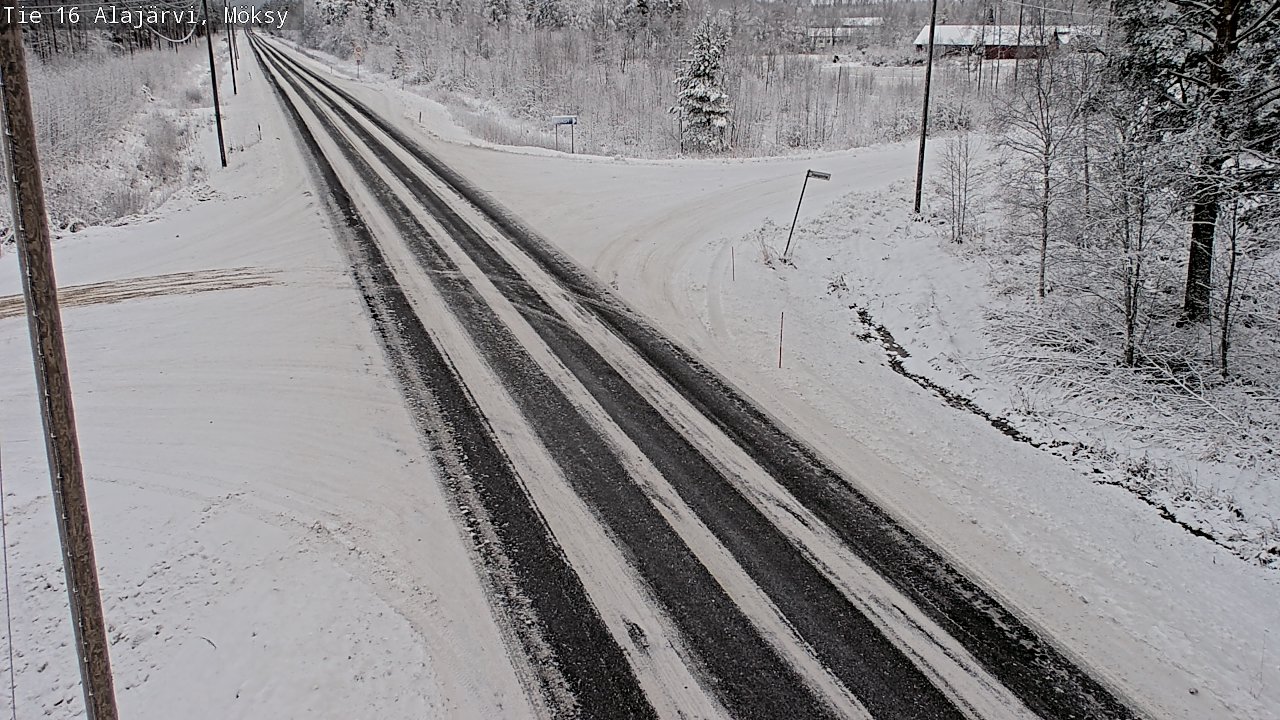 Kelikamerat Kuva Tie 16 Alajärvi, Möksy, Alajärvi, Etelä-Pohjanmaa
