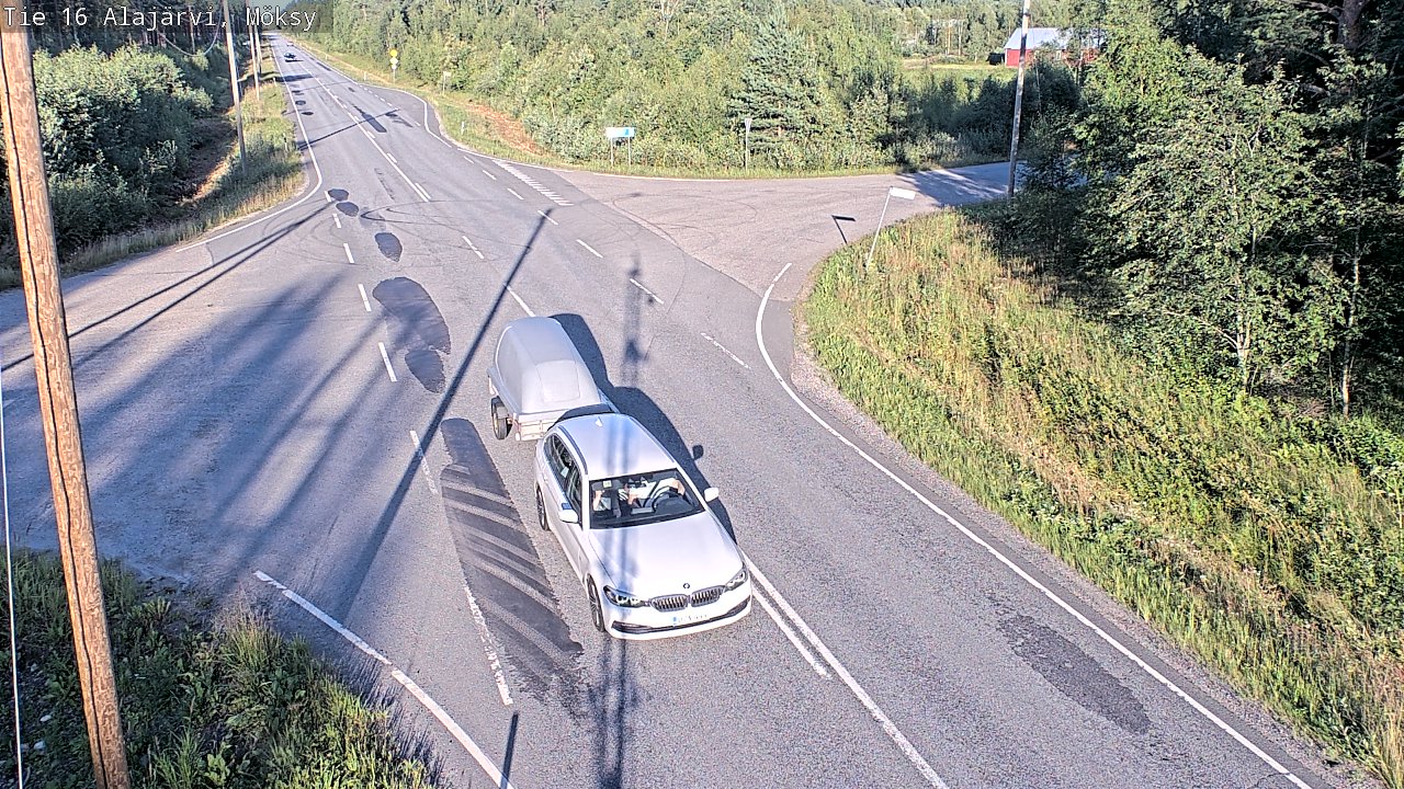 Kelikamerat Kuva Tie 16 Alajärvi, Möksy, Alajärvi, Etelä-Pohjanmaa