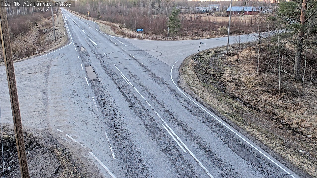 Kelikamerat Kuva Tie 16 Alajärvi, Möksy, Alajärvi, Etelä-Pohjanmaa