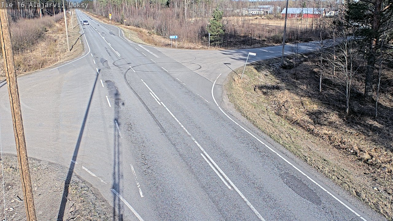 Kelikamerat Kuva Tie 16 Alajärvi, Möksy, Alajärvi, Etelä-Pohjanmaa