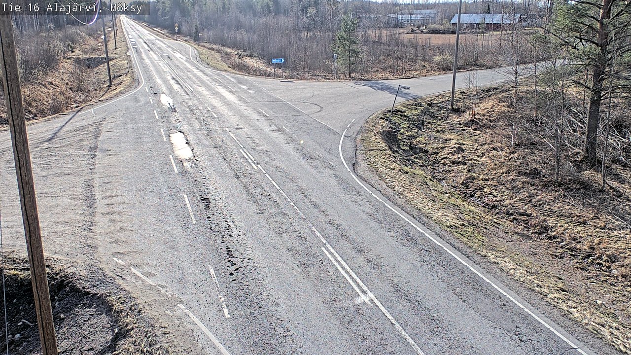 Kelikamerat Kuva Tie 16 Alajärvi, Möksy, Alajärvi, Etelä-Pohjanmaa