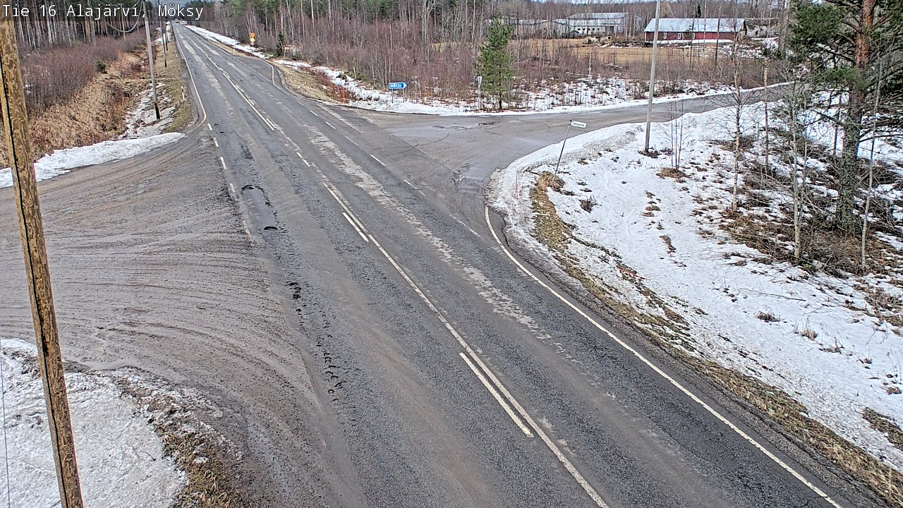 Kelikamerat Kuva Tie 16 Alajärvi, Möksy, Alajärvi, Etelä-Pohjanmaa