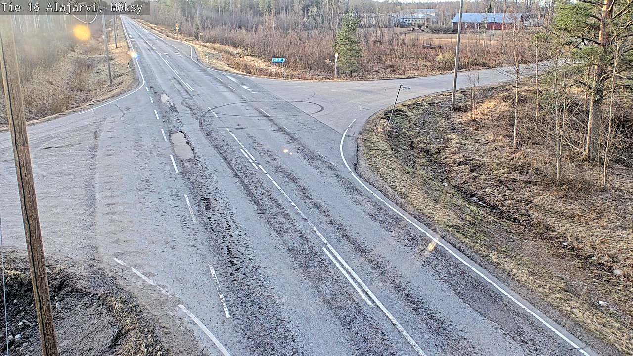 Kelikamerat Kuva Tie 16 Alajärvi, Möksy, Alajärvi, Etelä-Pohjanmaa