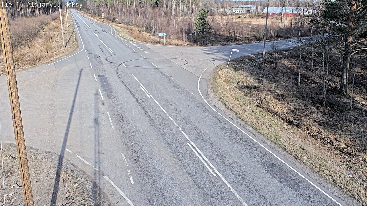 Kelikamerat Kuva Tie 16 Alajärvi, Möksy, Alajärvi, Etelä-Pohjanmaa