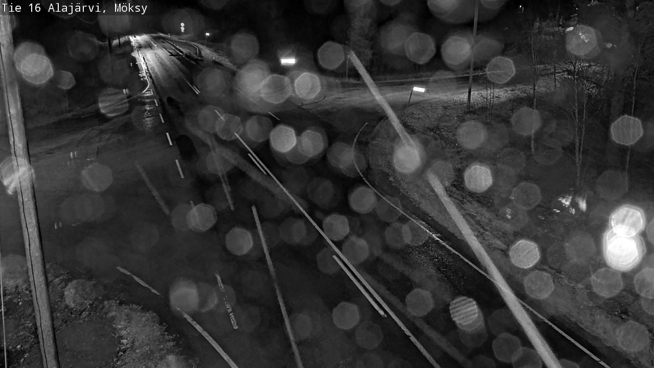 Weather Camera Image Väg 16 Alajärvi, Möksy, Alajärvi, Etelä-Pohjanmaa