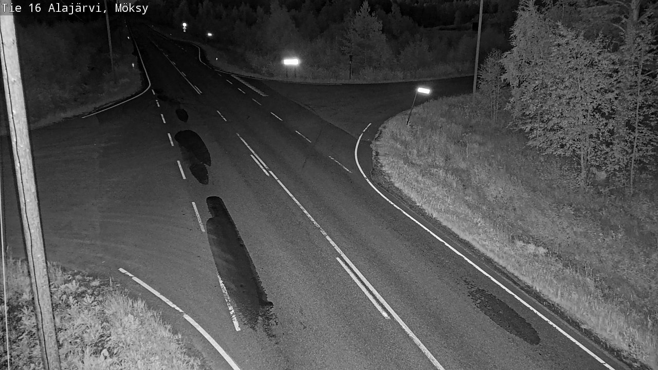 Kelikamerat Kuva Tie 16 Alajärvi, Möksy, Alajärvi, Etelä-Pohjanmaa
