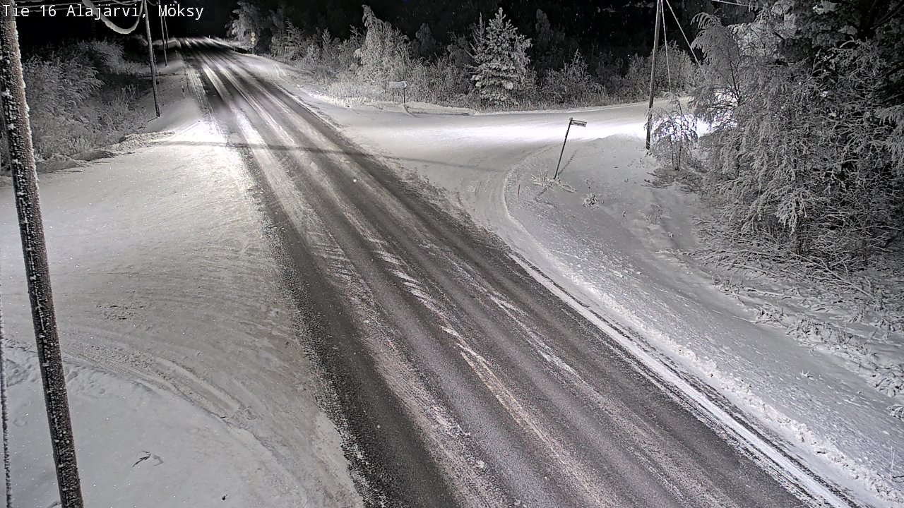 Kelikamerat Kuva Tie 16 Alajärvi, Möksy, Alajärvi, Etelä-Pohjanmaa