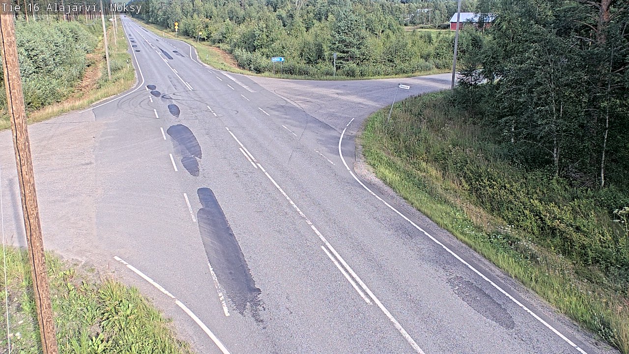 Kelikamerat Kuva Tie 16 Alajärvi, Möksy, Alajärvi, Etelä-Pohjanmaa