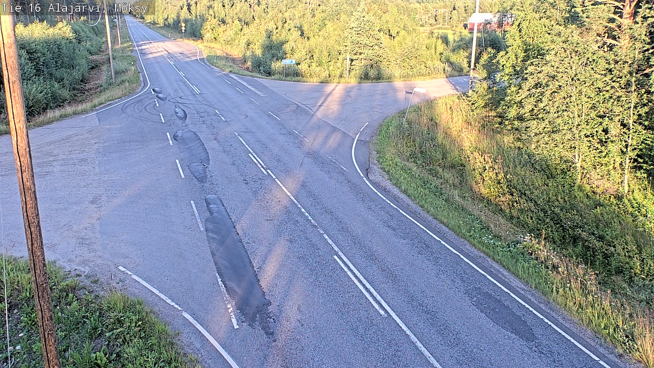Kelikamerat Kuva Tie 16 Alajärvi, Möksy, Alajärvi, Etelä-Pohjanmaa