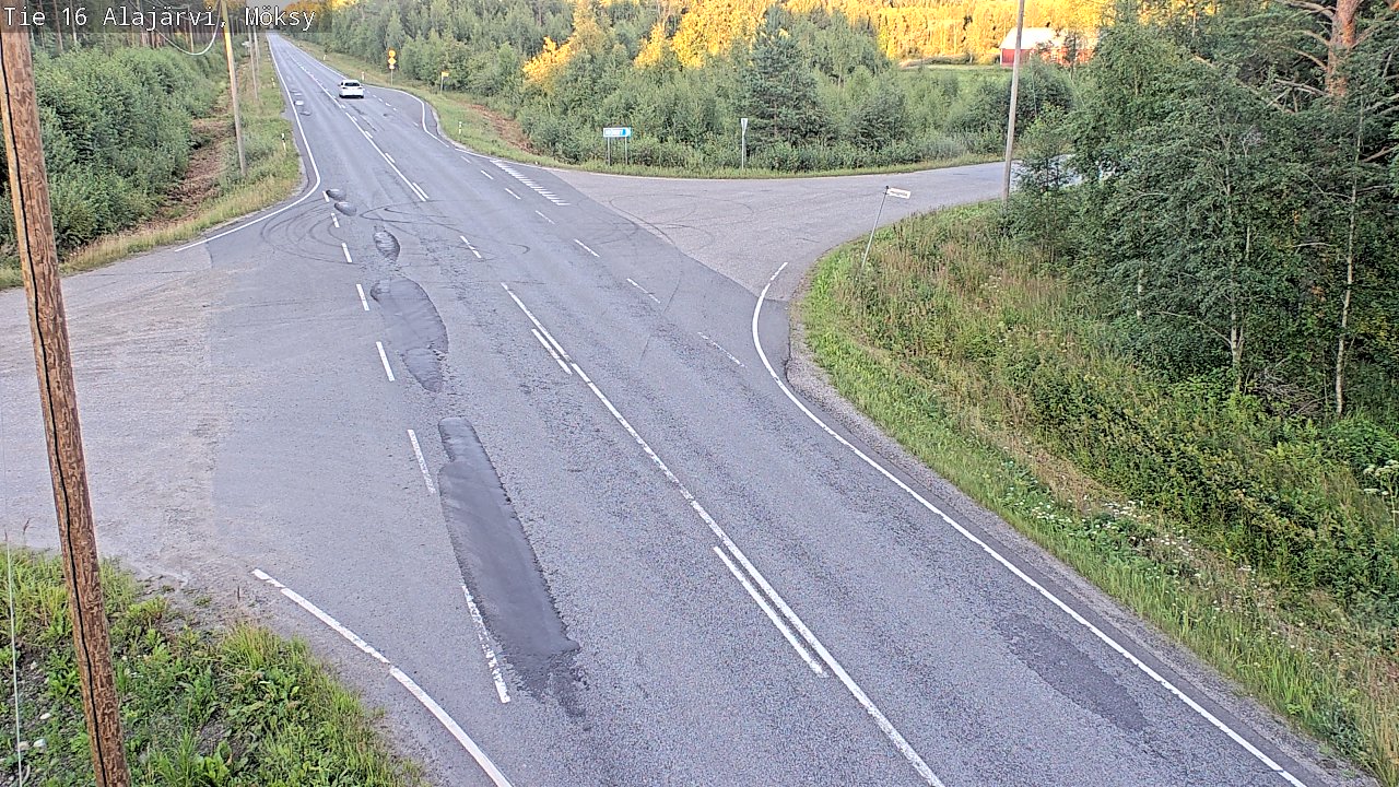 Kelikamerat Kuva Tie 16 Alajärvi, Möksy, Alajärvi, Etelä-Pohjanmaa
