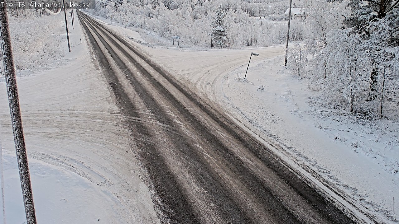 Kelikamerat Kuva Tie 16 Alajärvi, Möksy, Alajärvi, Etelä-Pohjanmaa