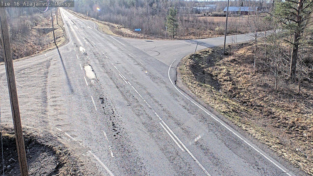 Kelikamerat Kuva Tie 16 Alajärvi, Möksy, Alajärvi, Etelä-Pohjanmaa