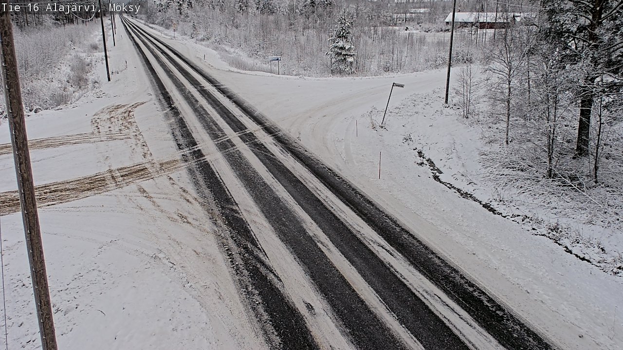 Kelikamerat Kuva Tie 16 Alajärvi, Möksy, Alajärvi, Etelä-Pohjanmaa
