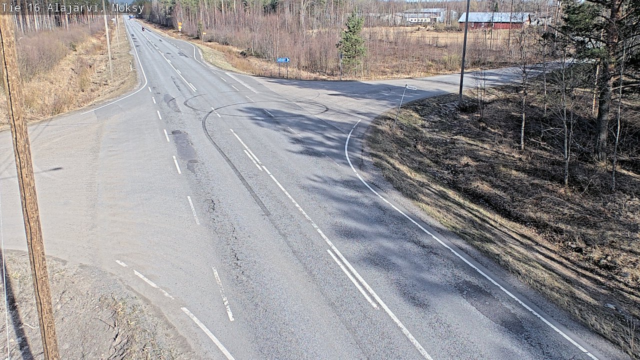 Kelikamerat Kuva Tie 16 Alajärvi, Möksy, Alajärvi, Etelä-Pohjanmaa
