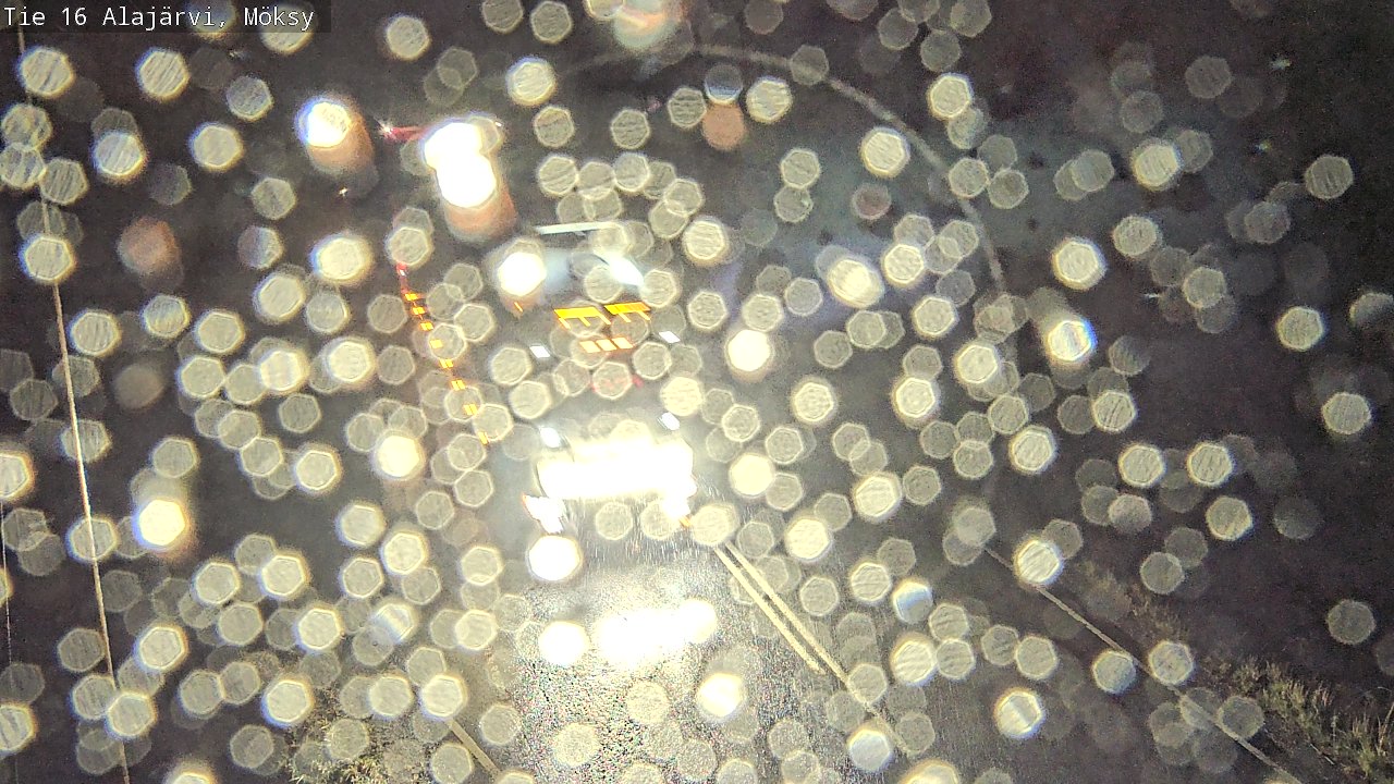 Weather Camera Image Väg 16 Alajärvi, Möksy, Alajärvi, Etelä-Pohjanmaa