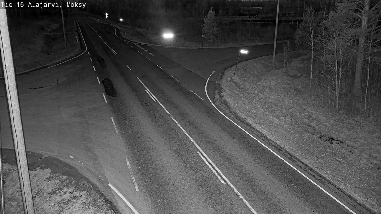 Kelikamerat Kuva Tie 16 Alajärvi, Möksy, Alajärvi, Etelä-Pohjanmaa