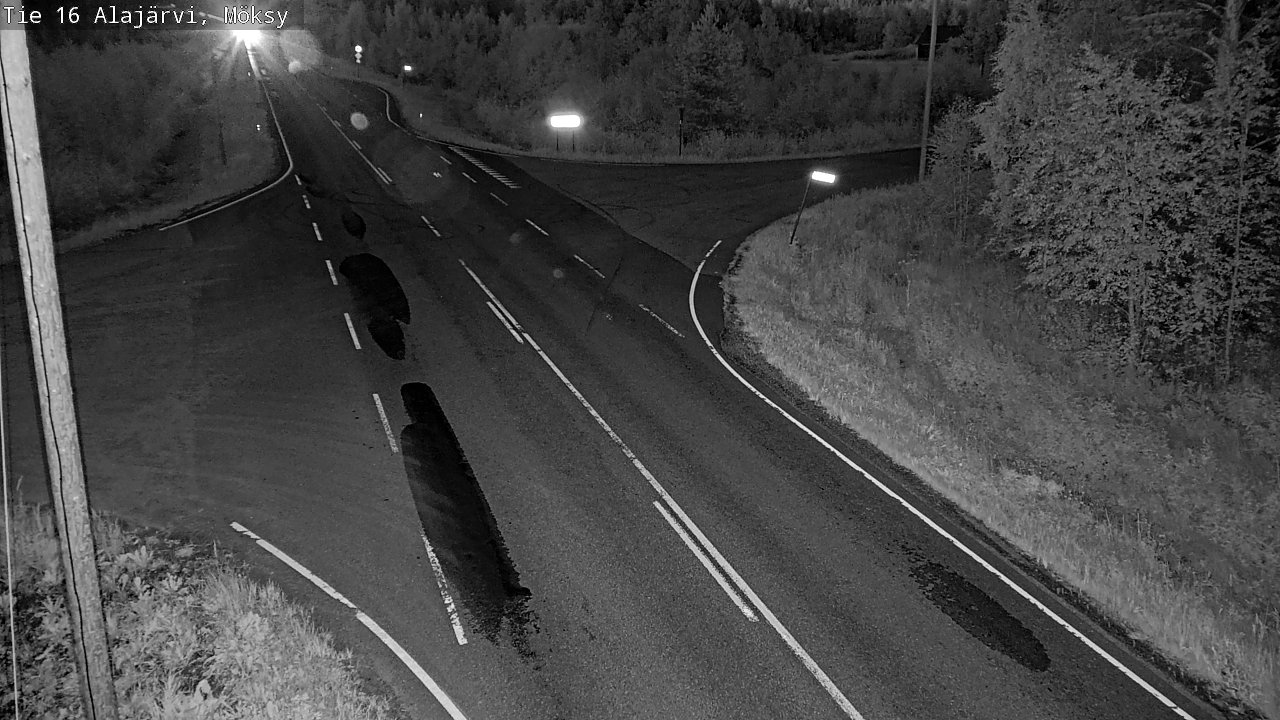 Kelikamerat Kuva Tie 16 Alajärvi, Möksy, Alajärvi, Etelä-Pohjanmaa