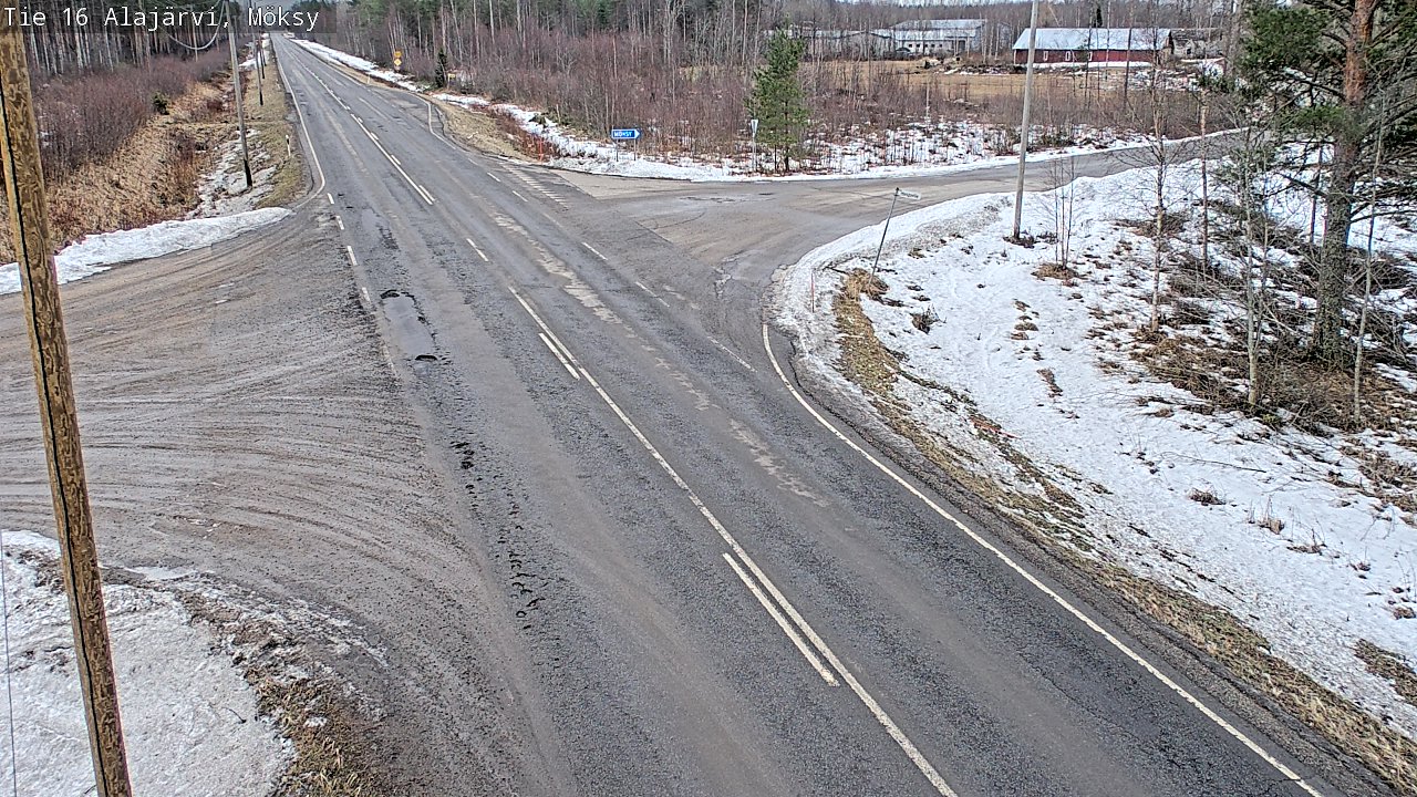 Kelikamerat Kuva Tie 16 Alajärvi, Möksy, Alajärvi, Etelä-Pohjanmaa