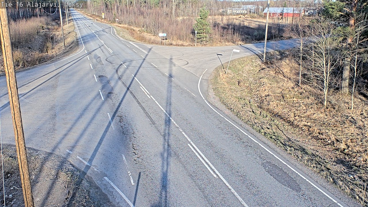 Kelikamerat Kuva Tie 16 Alajärvi, Möksy, Alajärvi, Etelä-Pohjanmaa