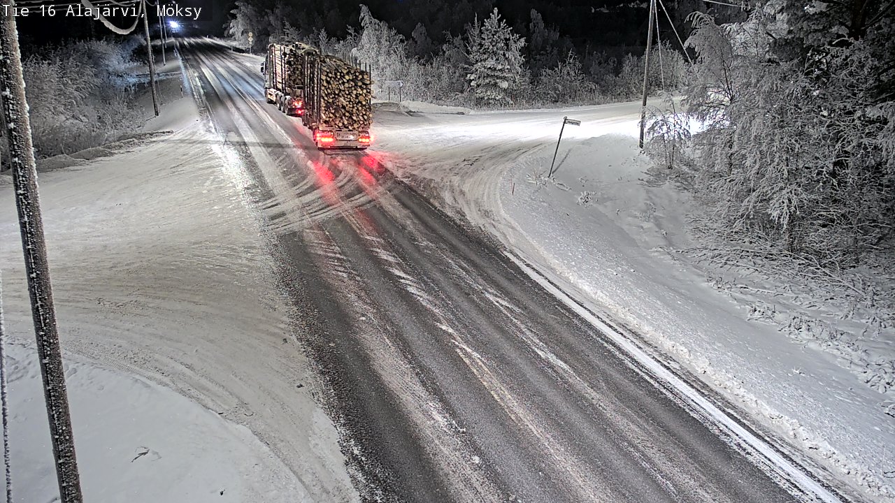 Kelikamerat Kuva Tie 16 Alajärvi, Möksy, Alajärvi, Etelä-Pohjanmaa