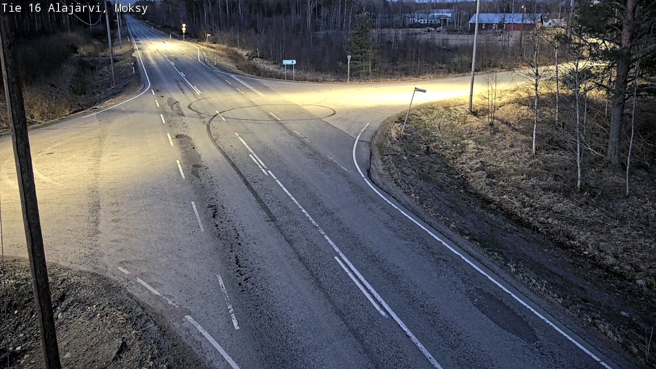 Kelikamerat Kuva Tie 16 Alajärvi, Möksy, Alajärvi, Etelä-Pohjanmaa