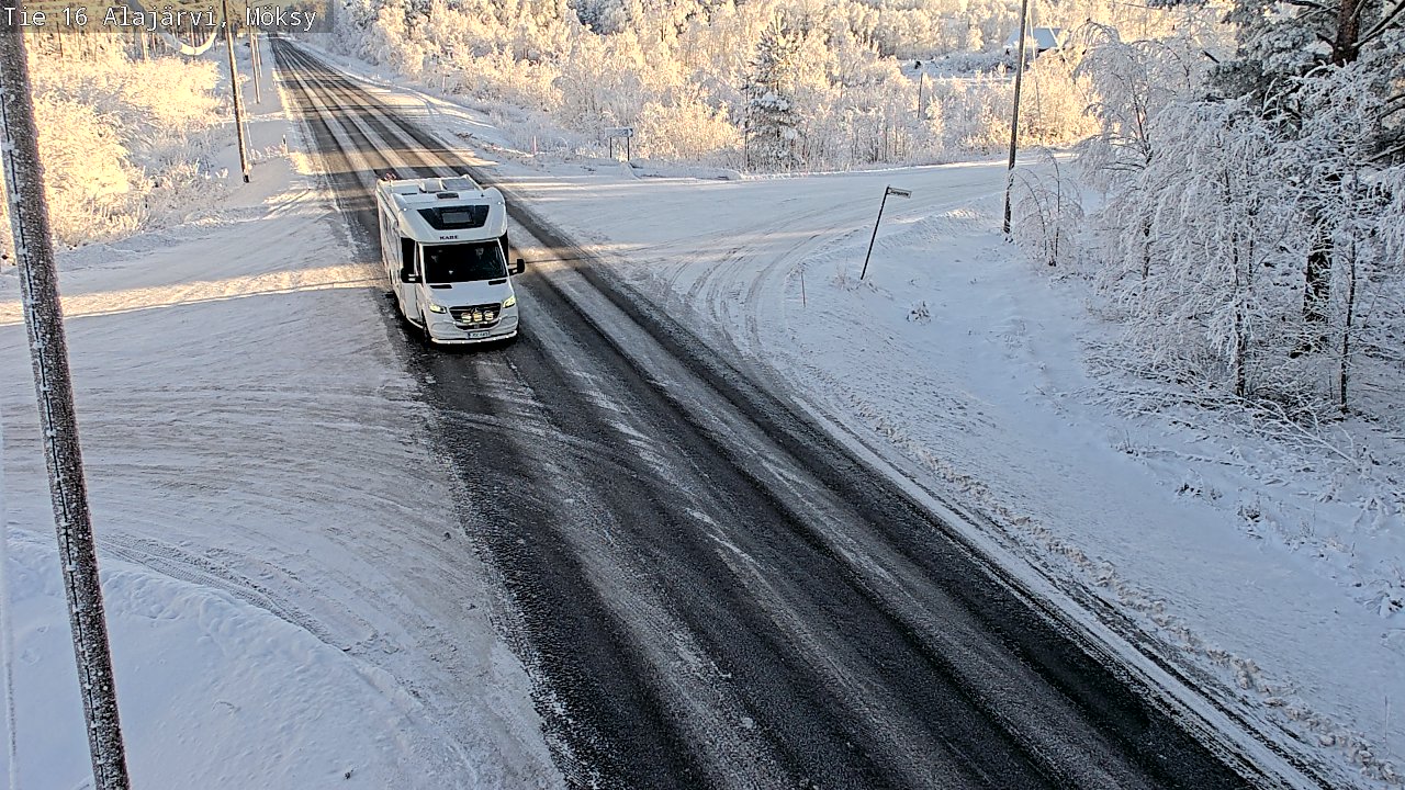 Kelikamerat Kuva Tie 16 Alajärvi, Möksy, Alajärvi, Etelä-Pohjanmaa