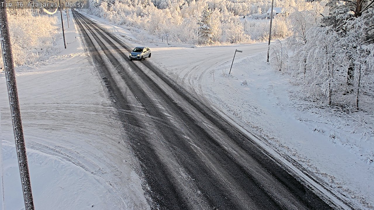 Kelikamerat Kuva Tie 16 Alajärvi, Möksy, Alajärvi, Etelä-Pohjanmaa