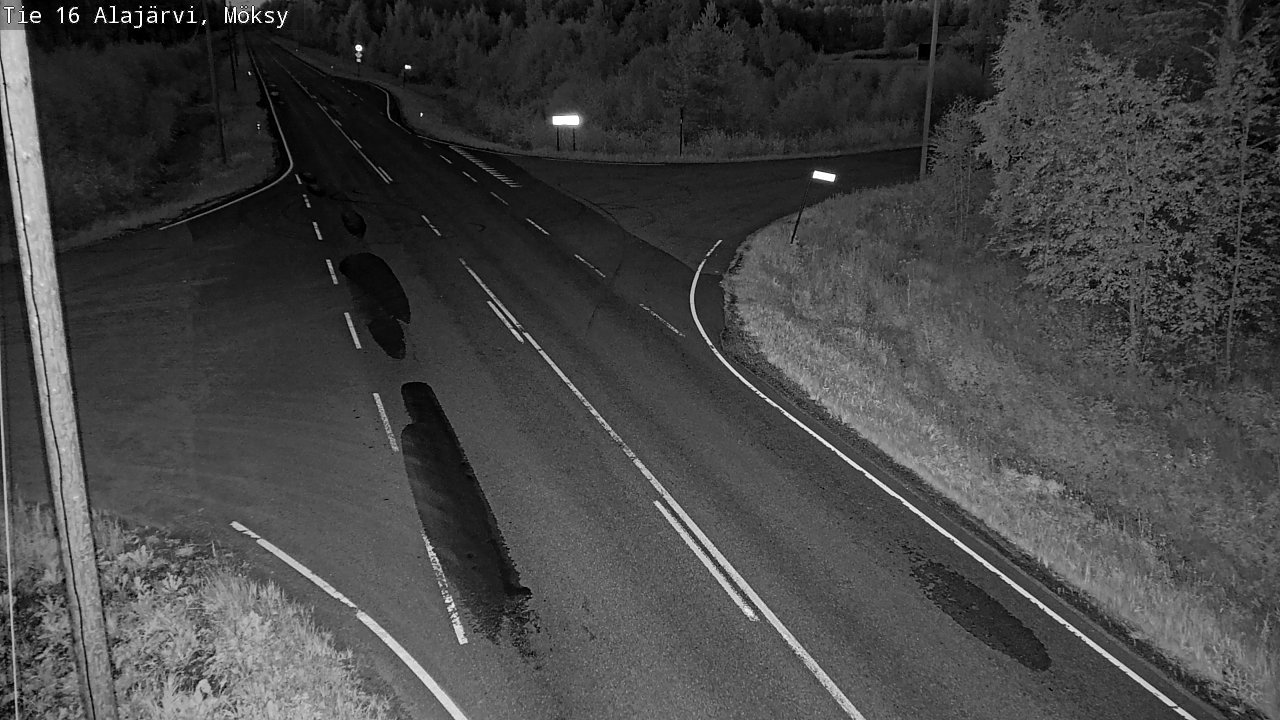 Kelikamerat Kuva Tie 16 Alajärvi, Möksy, Alajärvi, Etelä-Pohjanmaa