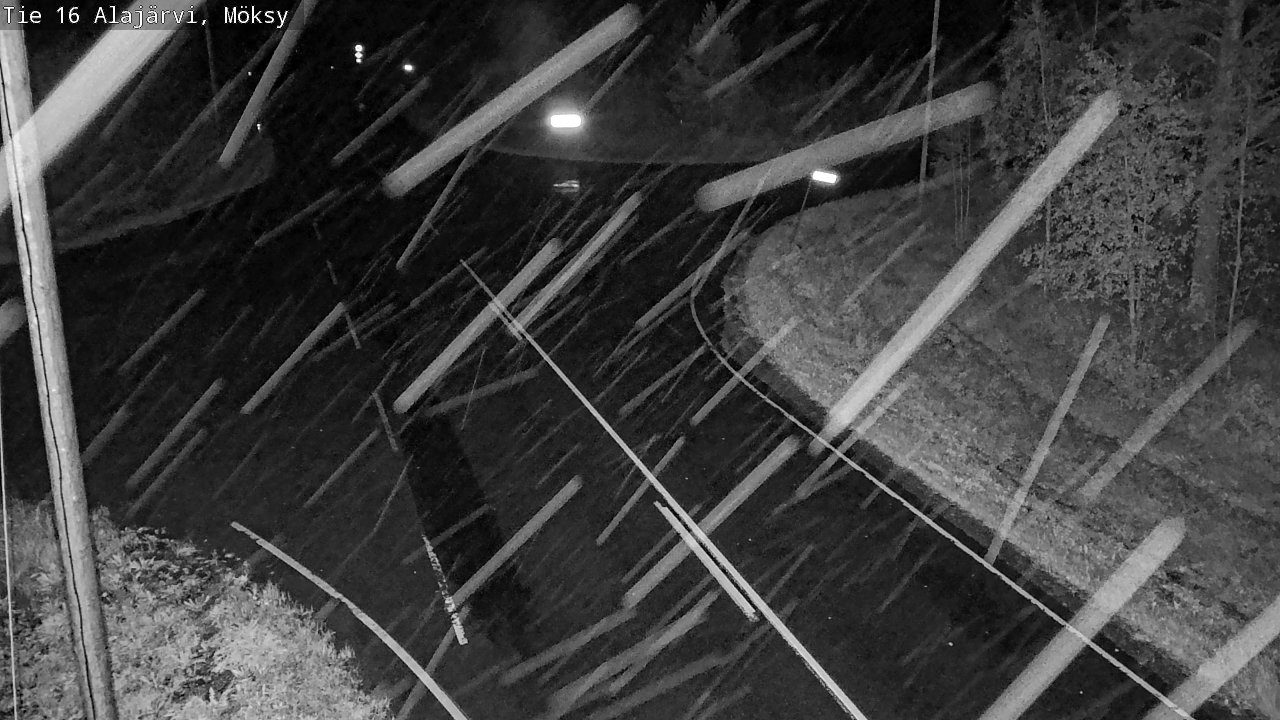 Weather Camera Image Väg 16 Alajärvi, Möksy, Alajärvi, Etelä-Pohjanmaa