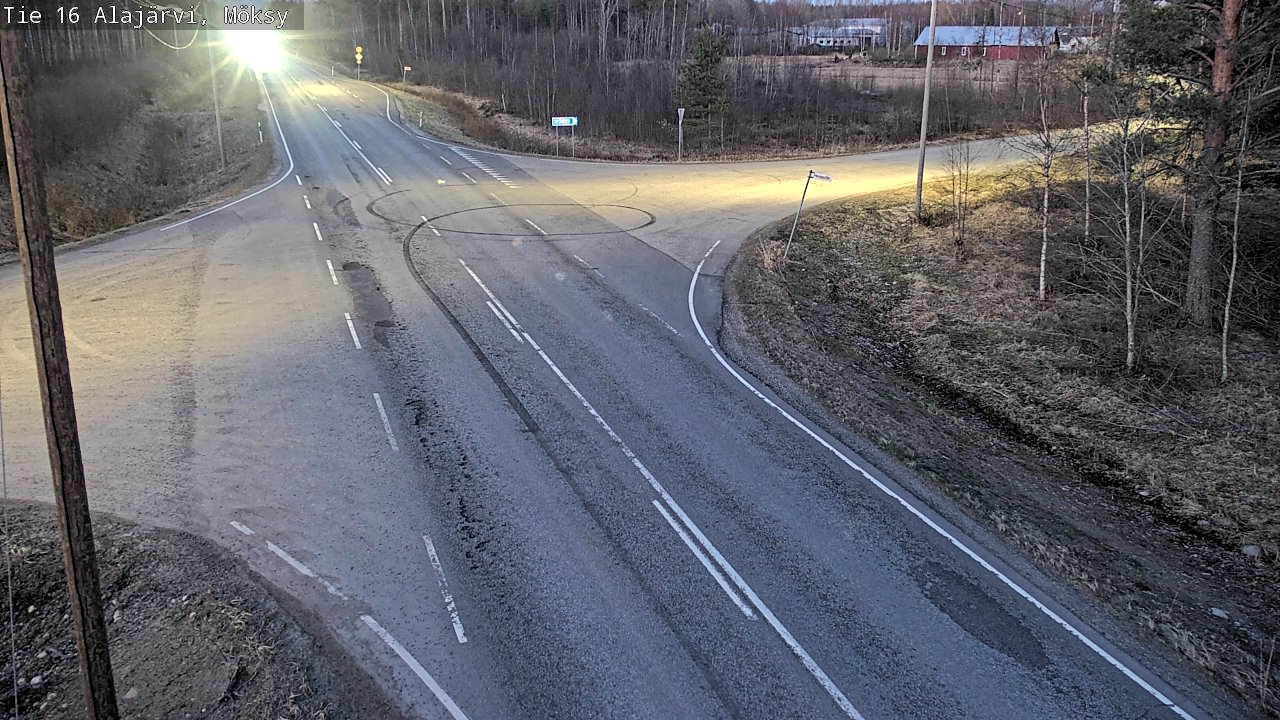 Kelikamerat Kuva Tie 16 Alajärvi, Möksy, Alajärvi, Etelä-Pohjanmaa