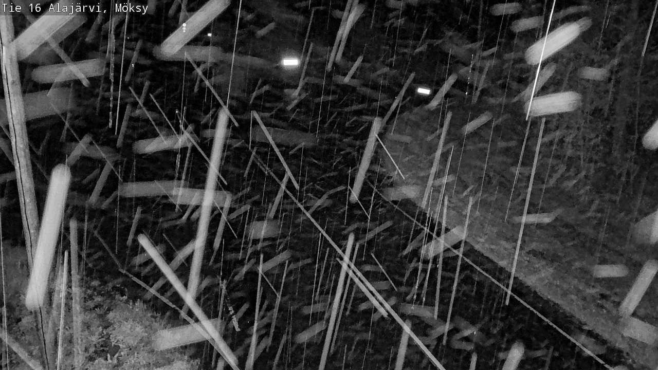 Weather Camera Image Väg 16 Alajärvi, Möksy, Alajärvi, Etelä-Pohjanmaa