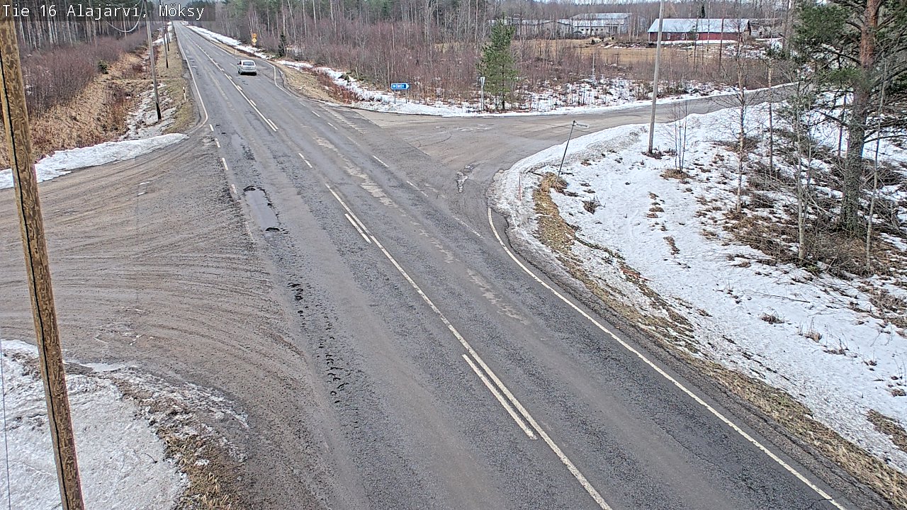 Kelikamerat Kuva Tie 16 Alajärvi, Möksy, Alajärvi, Etelä-Pohjanmaa