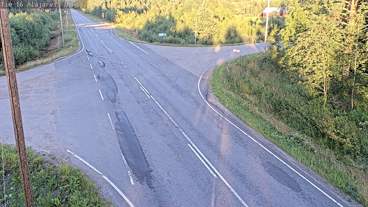 Kelikamerat Kuva Tie 16 Alajärvi, Möksy, Alajärvi, Etelä-Pohjanmaa