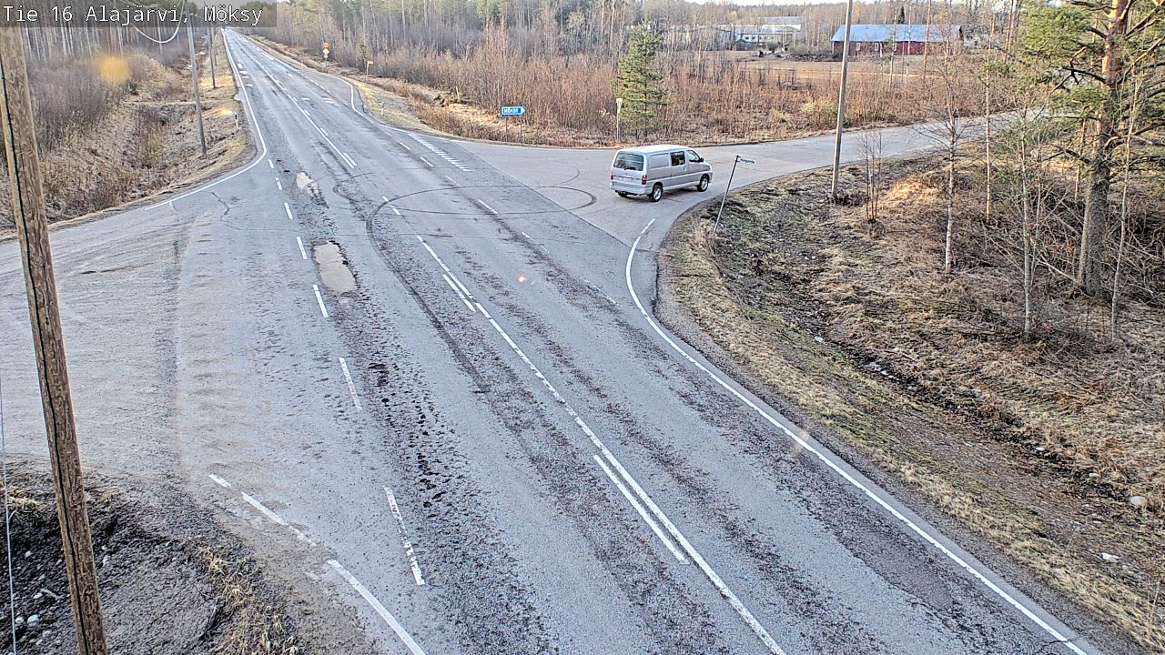 Kelikamerat Kuva Tie 16 Alajärvi, Möksy, Alajärvi, Etelä-Pohjanmaa