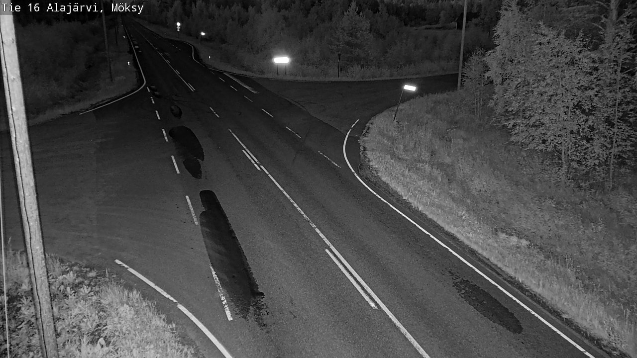 Kelikamerat Kuva Tie 16 Alajärvi, Möksy, Alajärvi, Etelä-Pohjanmaa