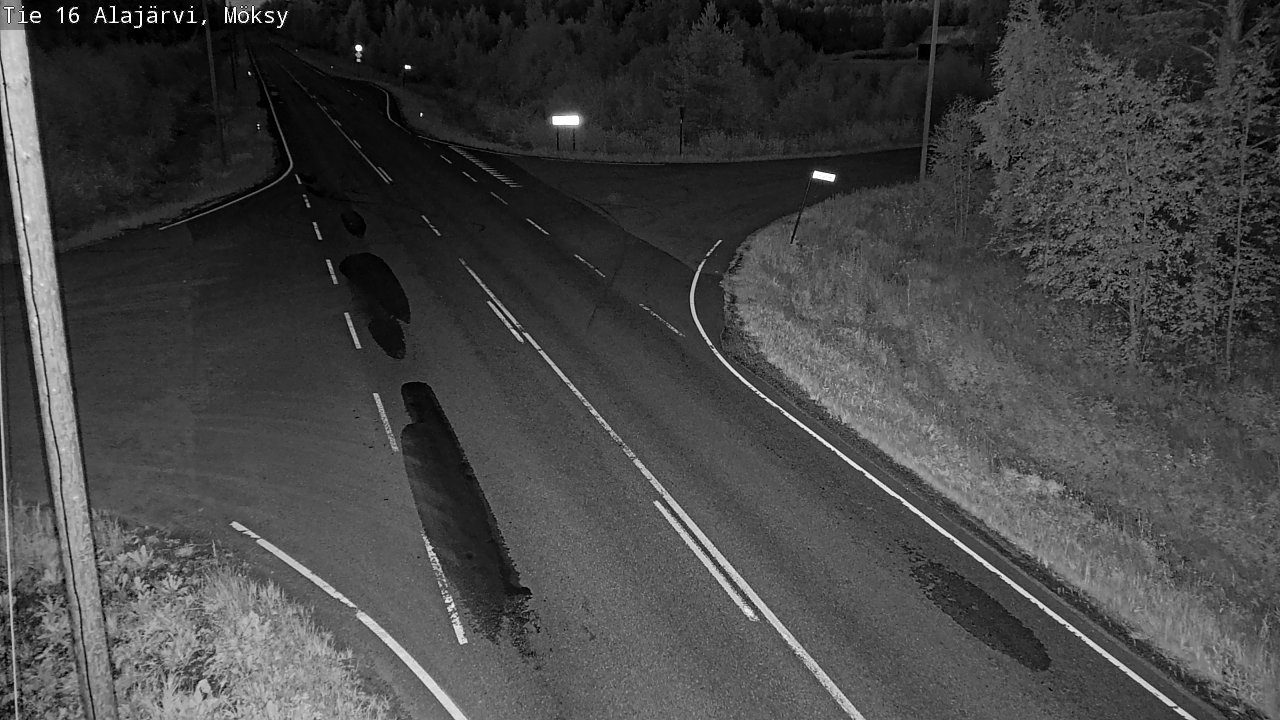 Kelikamerat Kuva Tie 16 Alajärvi, Möksy, Alajärvi, Etelä-Pohjanmaa