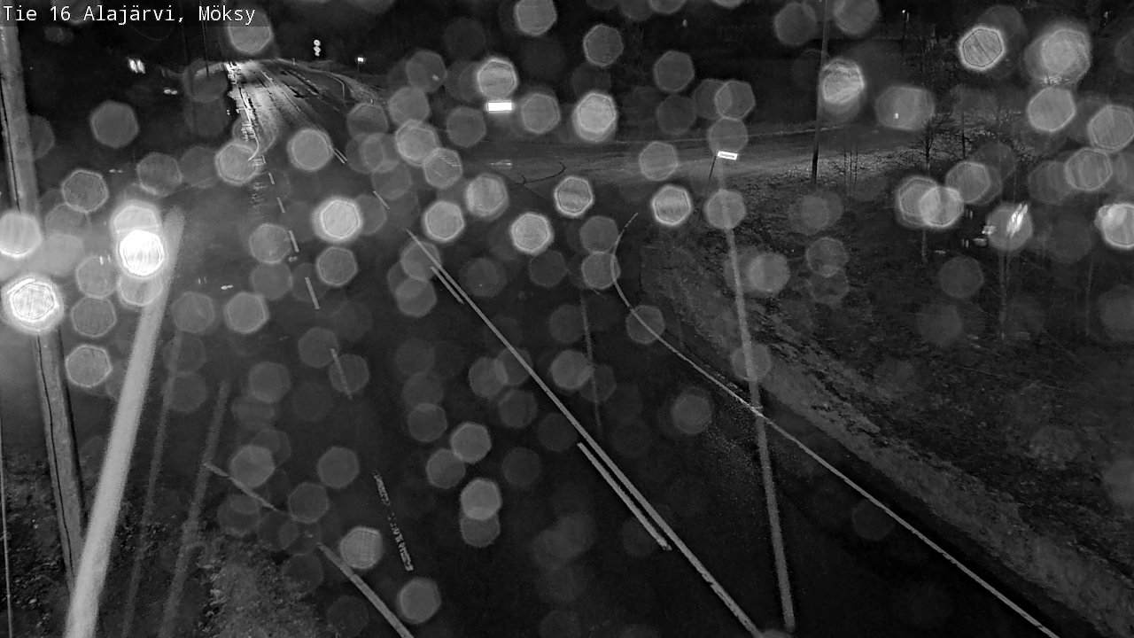 Weather Camera Image Väg 16 Alajärvi, Möksy, Alajärvi, Etelä-Pohjanmaa